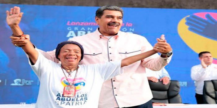 El presidente Nicolás Maduro lanzó la "Gran Misión Abuelos y Abuelas de la Patria"
