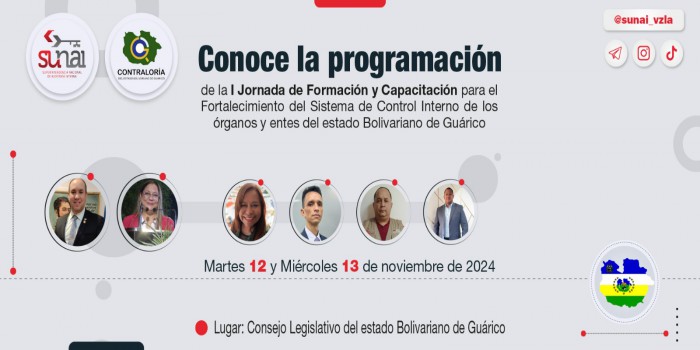 Conoce la programación de la I Jornada de Formación y Capacitación en Guárico
