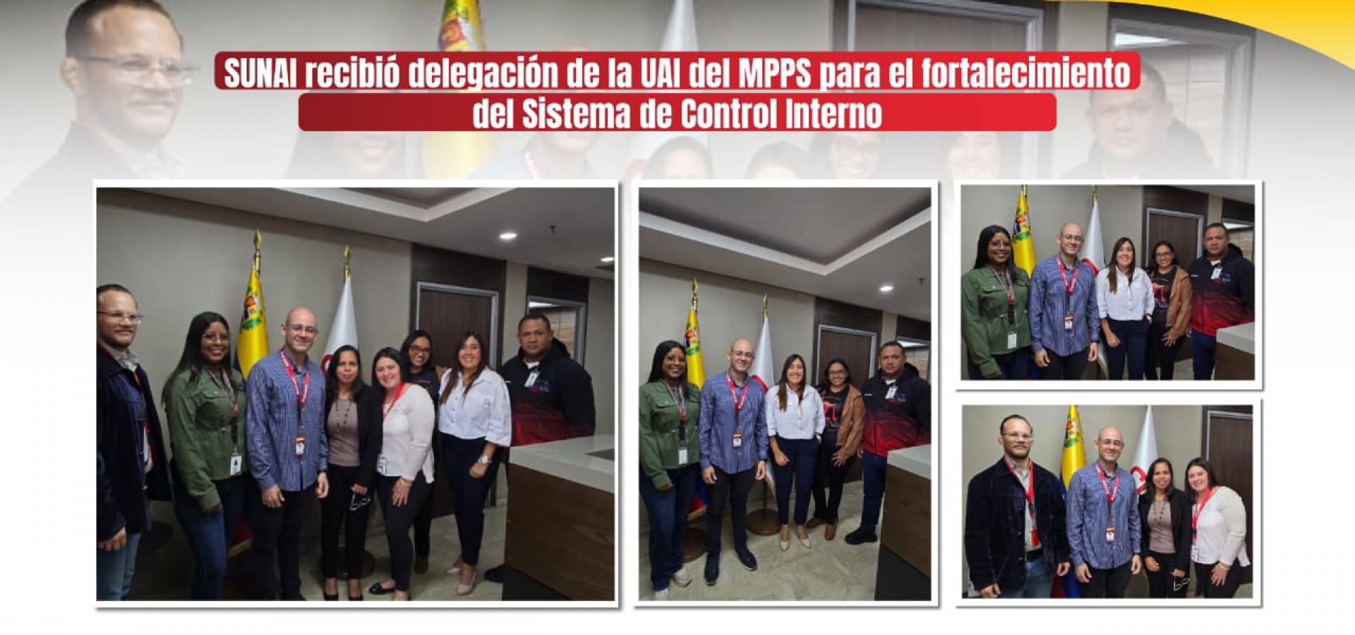 SUNAI recibió delegación de la UAI del MPPS para el fortalecimiento del Sistema de Control Interno