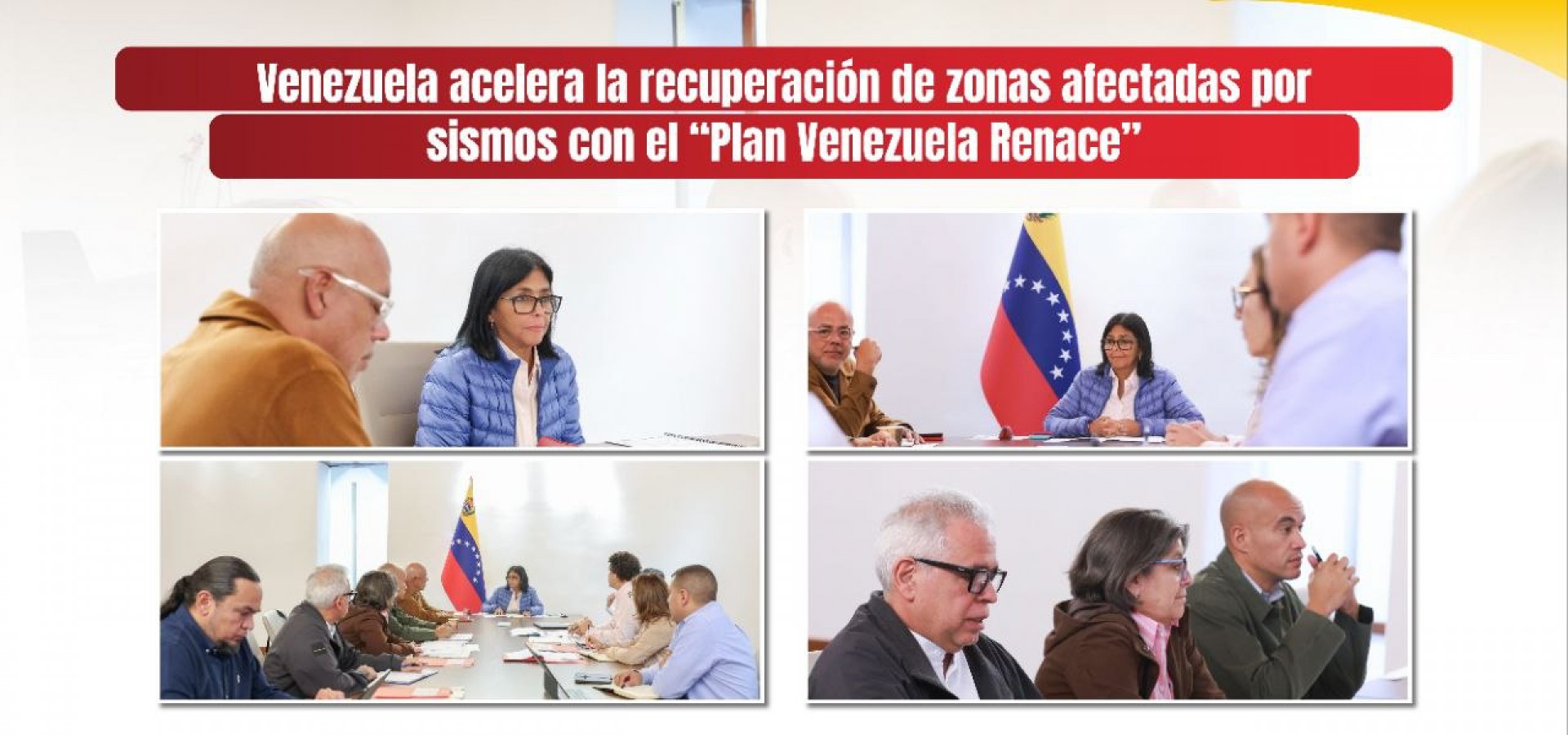 Venezuela acelera la recuperación de zonas afectadas por sismos con el “Plan Venezuela Renace”