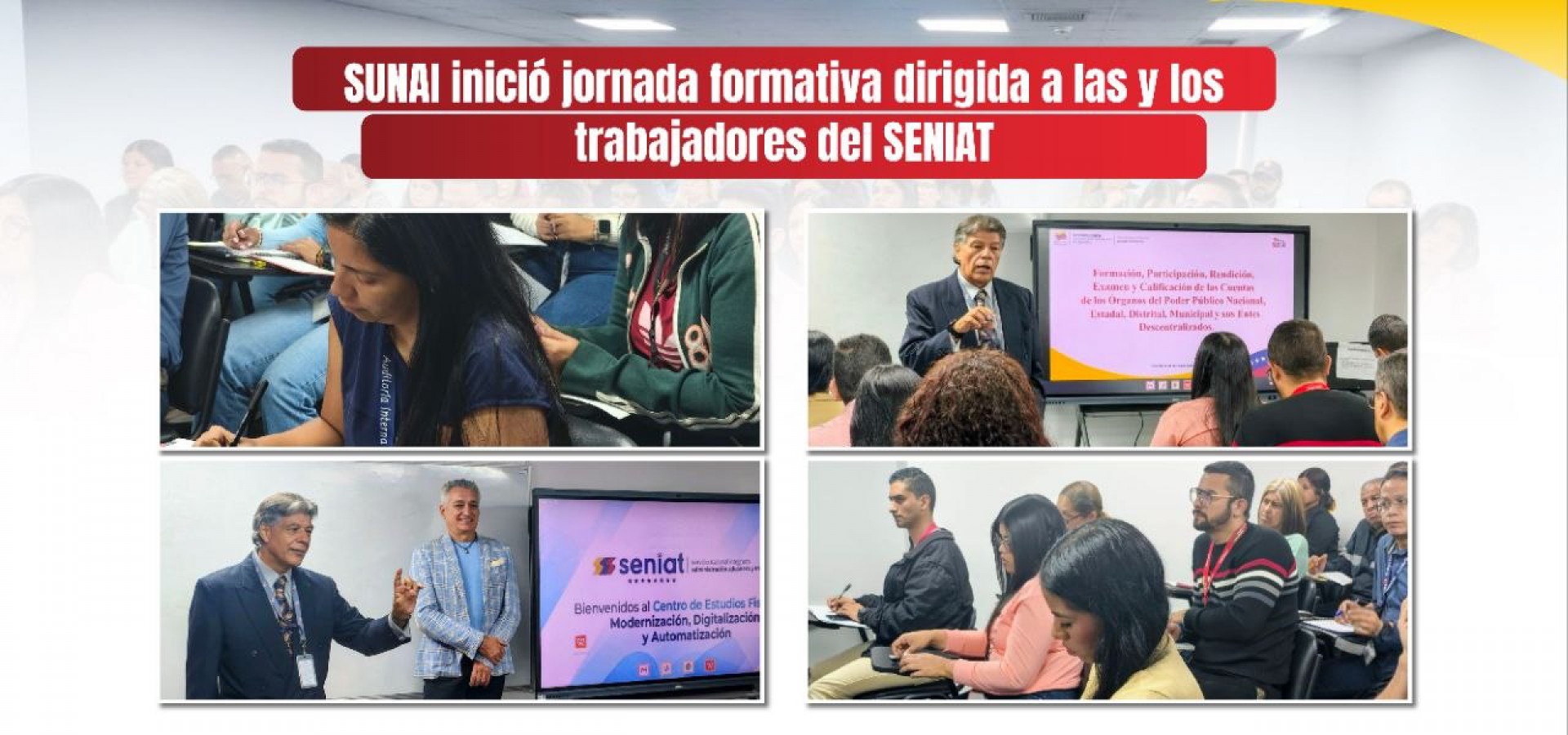 SUNAI inició jornada formativa dirigida a las y los trabajadores del SENIAT