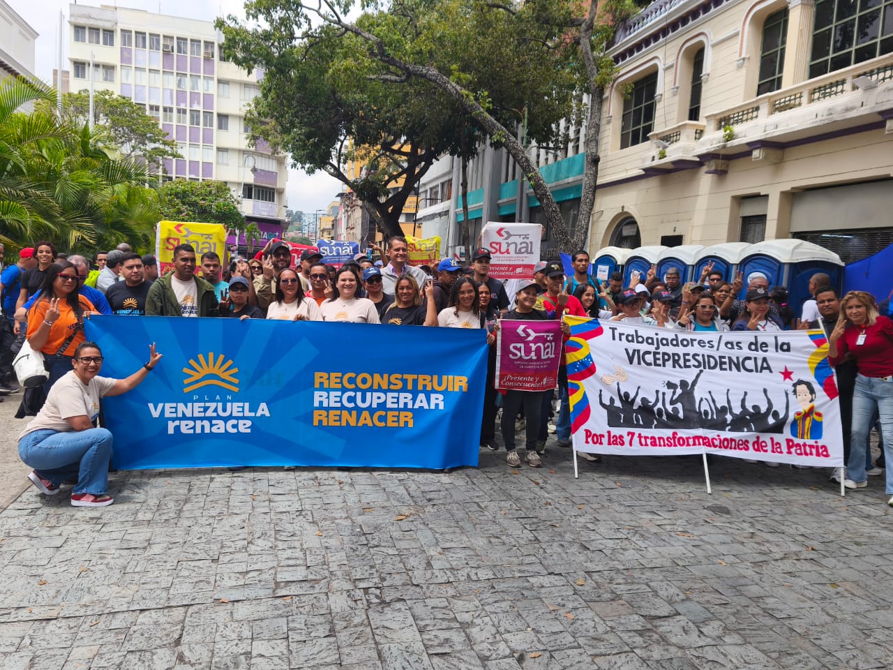 SUNAI se sumó a la Gran Marcha de Trabajadores por la Paz