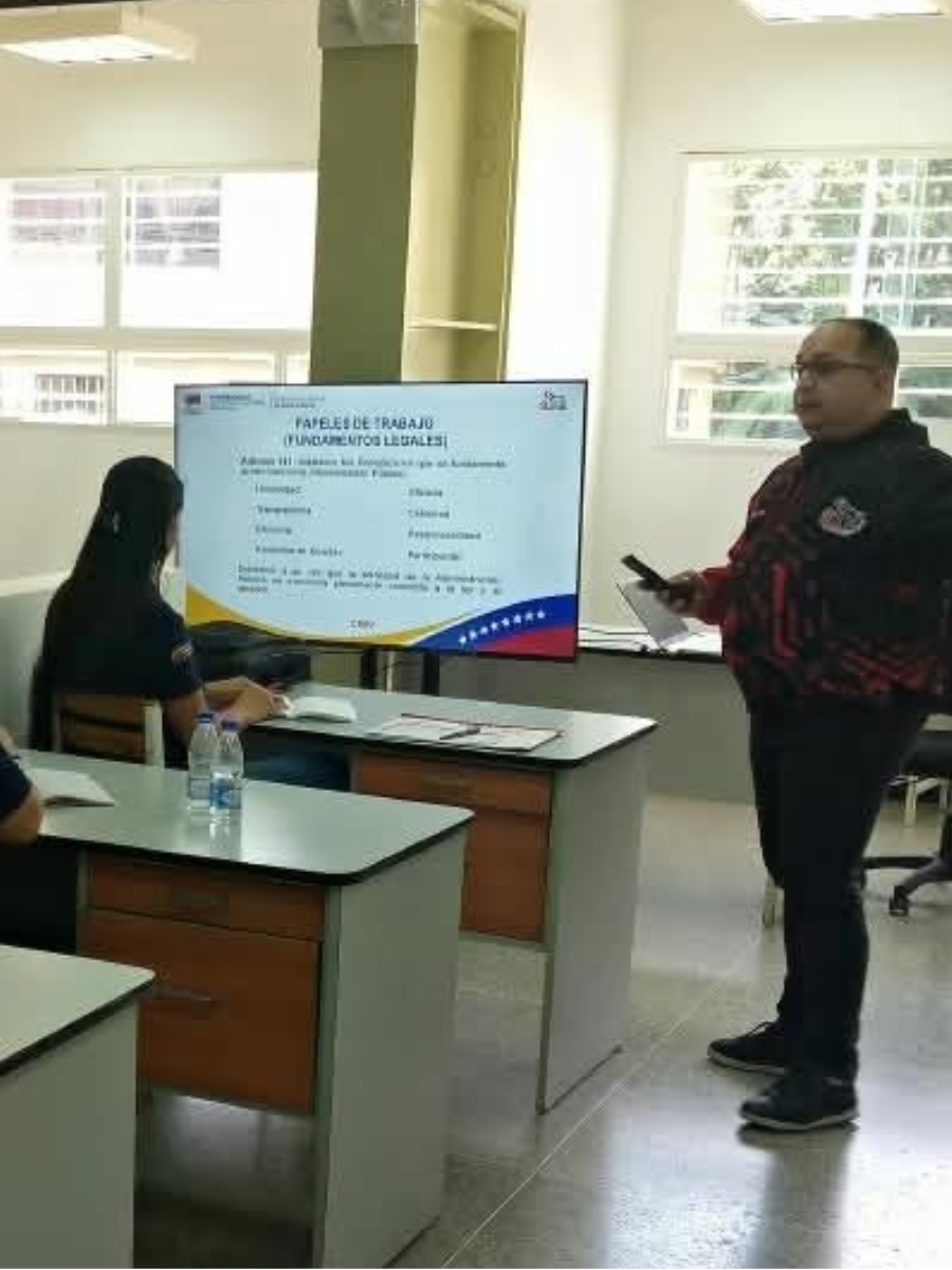 CURSO: ELABORACIÓN Y REFERENCIACIÓN DE LOS PAPELES DE TRABAJO, DIRIGIDO A LAS Y LOS TRABAJADORES DEL MINISTERIO DEL PODER POPULAR PARA EL DEPORTE