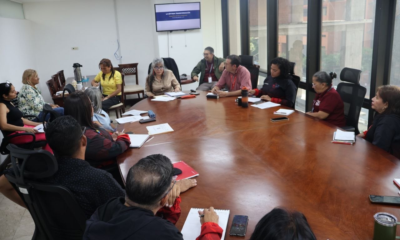 Trabajadores de la SUNAI participaron en el taller sobre la “7ma. Transformación: Geopolítica de Paz e Integración” 